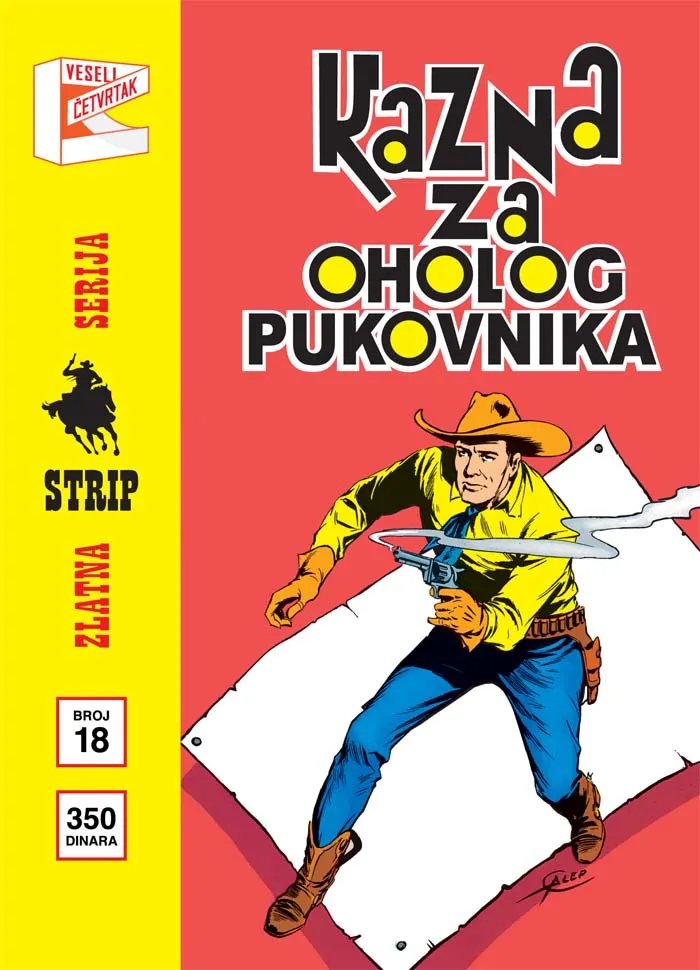 ZLATNA SERIJA 18 TEX Kazna za oholog pukovinika (korica C) 
