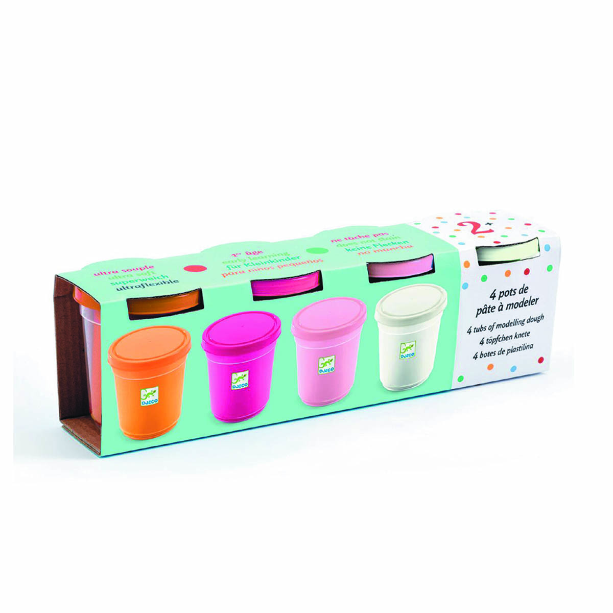 Kreativni Set 4 TUBES OF PLAY DOUGH SWEET 