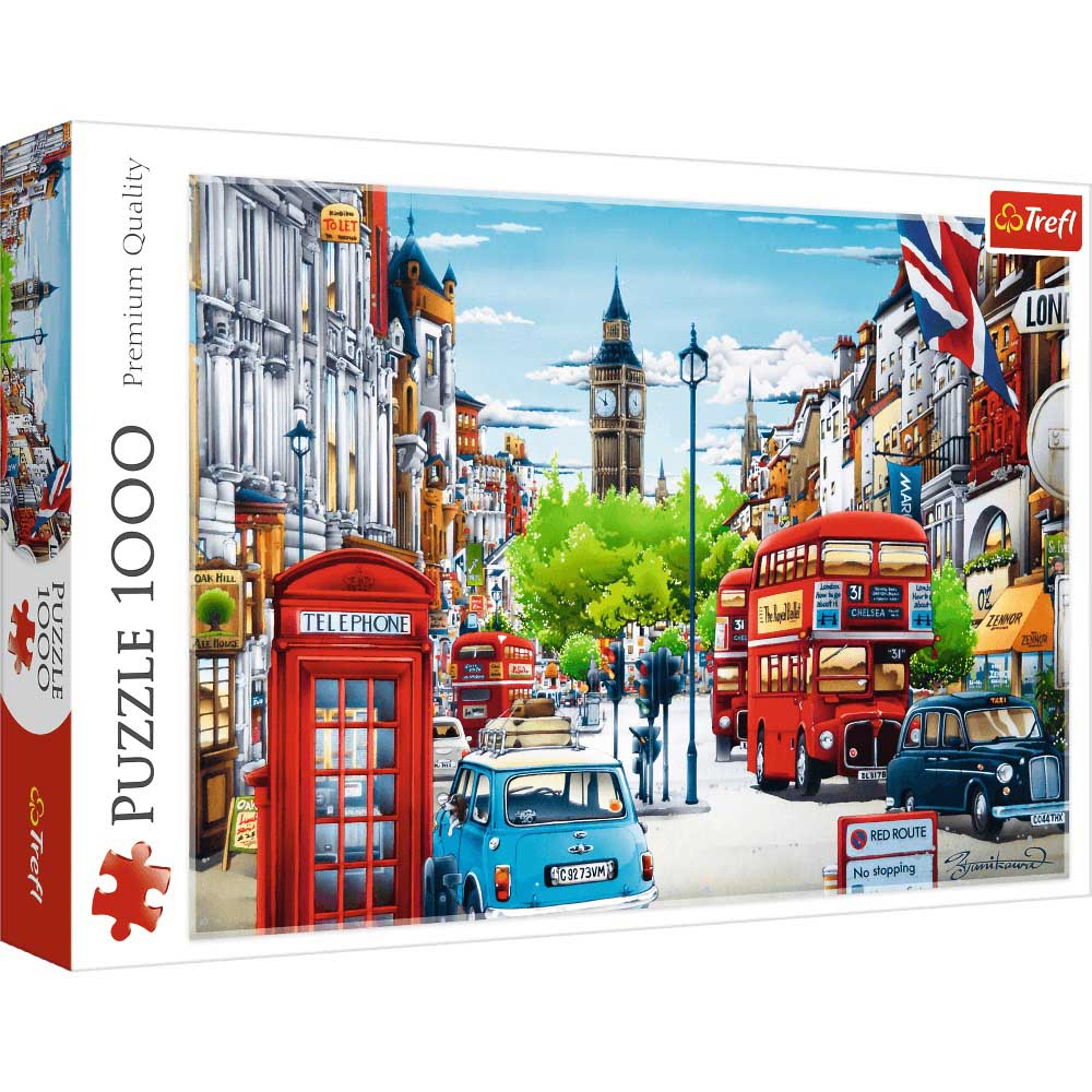 Puzzle 1000 TREFL London Street 
