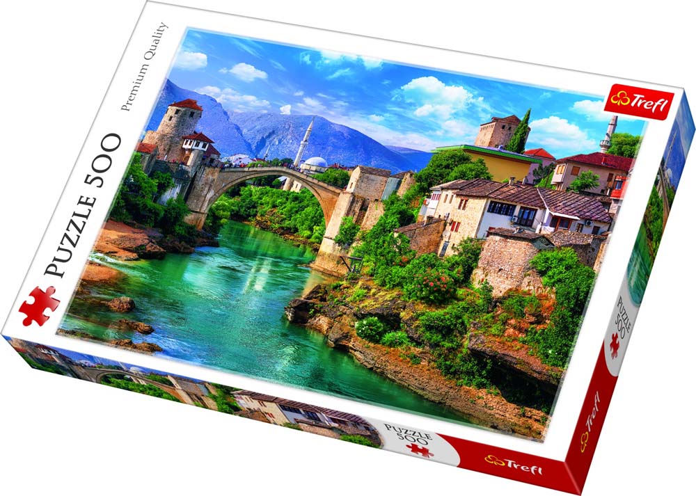 Puzzle TREFL Old Bridge in Mostar 500 