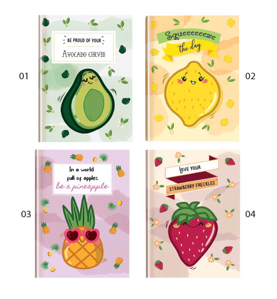 Sveska FRUITY A5, meki povez 52L 