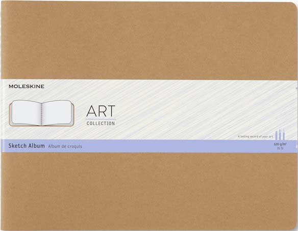 Notes ART MOLESKINE Sketch album, braon 