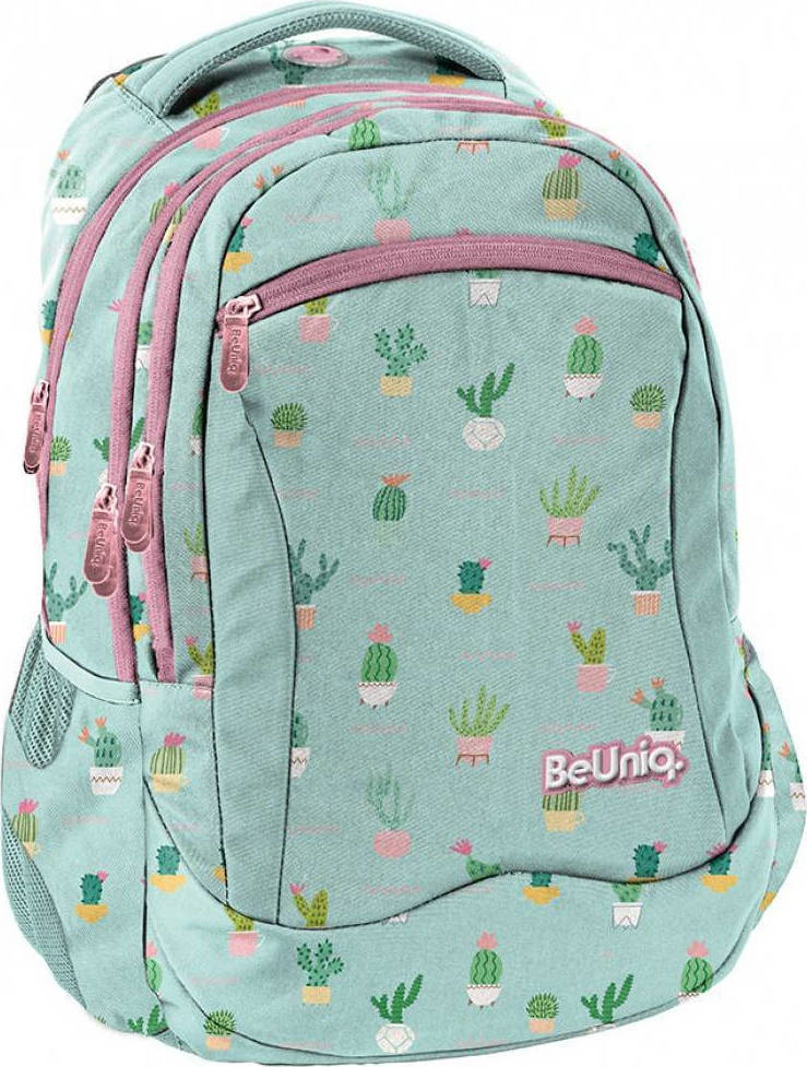 Školski Ranac BACKPACK BeUniq MINT CACTUS 