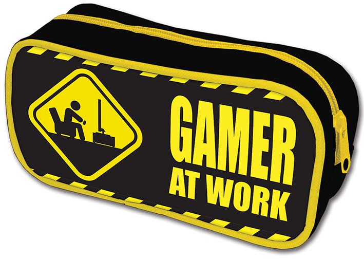 GAMER AT WORK PERNICA Caution Sign 
