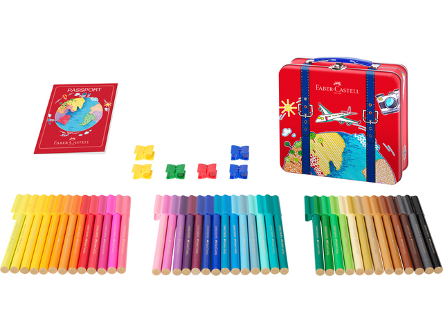 FABER CASTELL kofer sa flomasterima 1/40 