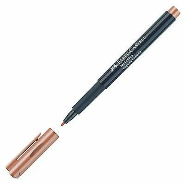 FABER CASTELL flomasteri marker ZLATNI 