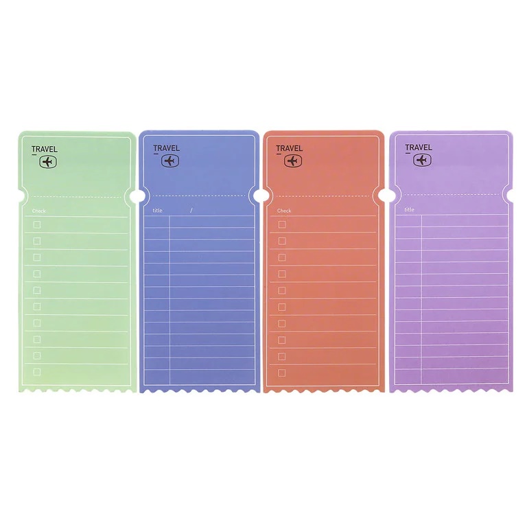 Stiker blok TO DO LIST 128×58mm - 4 boje 