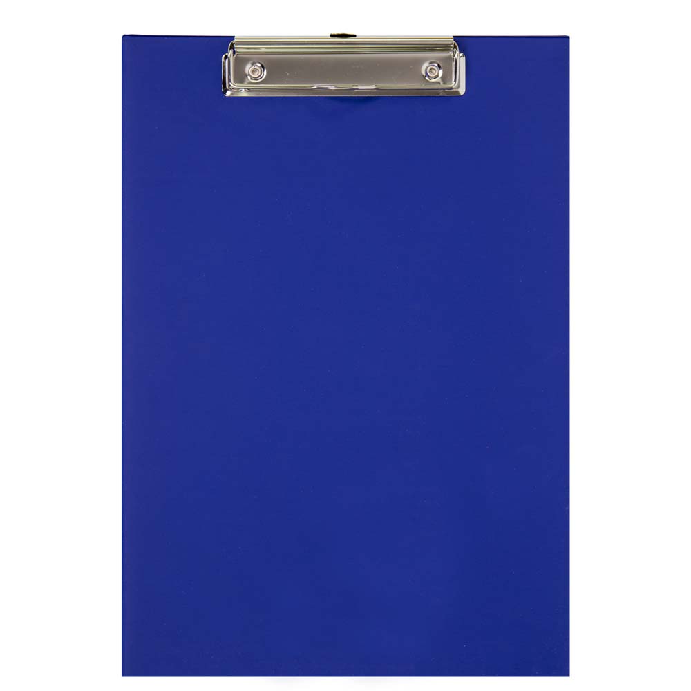 Mapa sa klipsom plastificirana A4 plava 