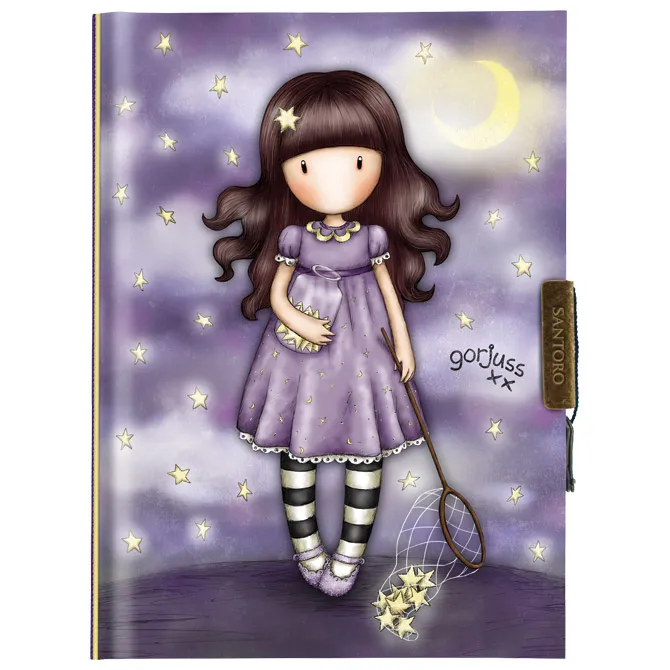 GORJUSS Sveska na zaključavanje CATCH A FALLING STAR 