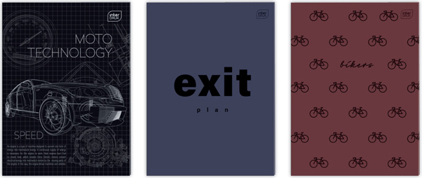 Sveska EXERCISE BOOK A4 60 M 70G TRENDS BOYS 