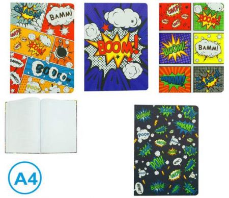 NBG Sveska COMIC A4 tvrdi povez 