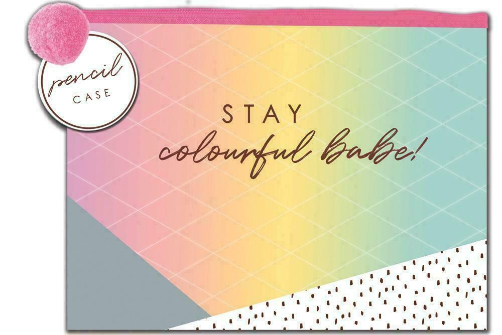 Futrola za olovke, šarena: STAT PENCIL CASE ROSE GLD 