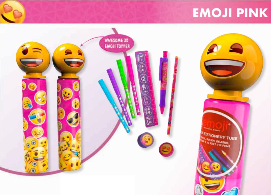 Školski set EMOJI NOVELTY STATIONERY TUBE 