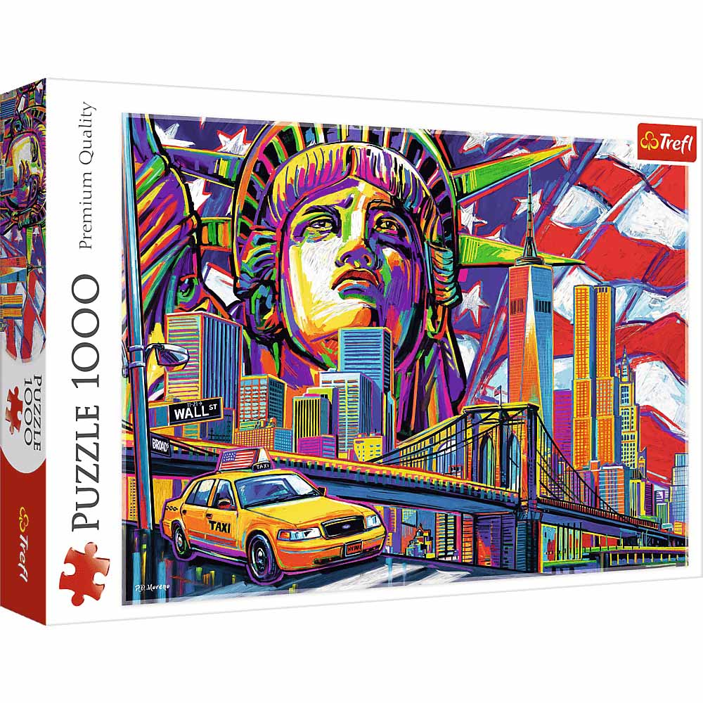 Puzzle TREFL Colours of New York 1000 