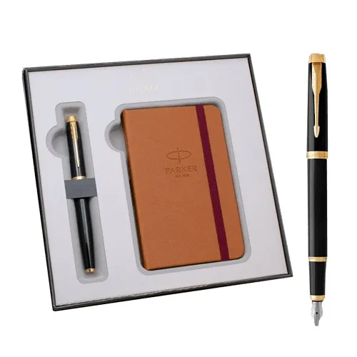 Set olovaka PARKER ROYAL NP IM Black GT+Notes 
