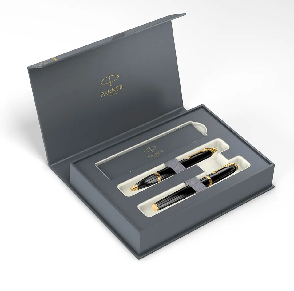 Poklon set PARKER ROYAL DUO IM Black GT (hemijska i penkalo) 