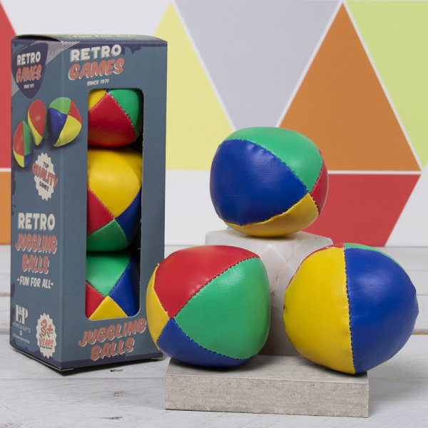 Loptice za žogliranje RETRO 3 kom -  | Knjižare Vulkan