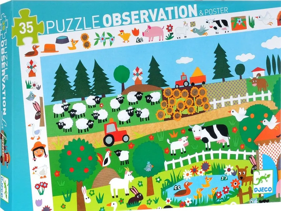 DJECO puzzle FARMA 