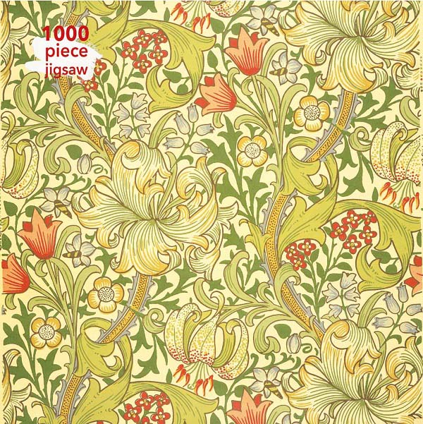 1.000-Teile Puzzle „Die Goldene Lilie“ Von William Morris – 73,5 X 51 Cm, In Stabiler Box