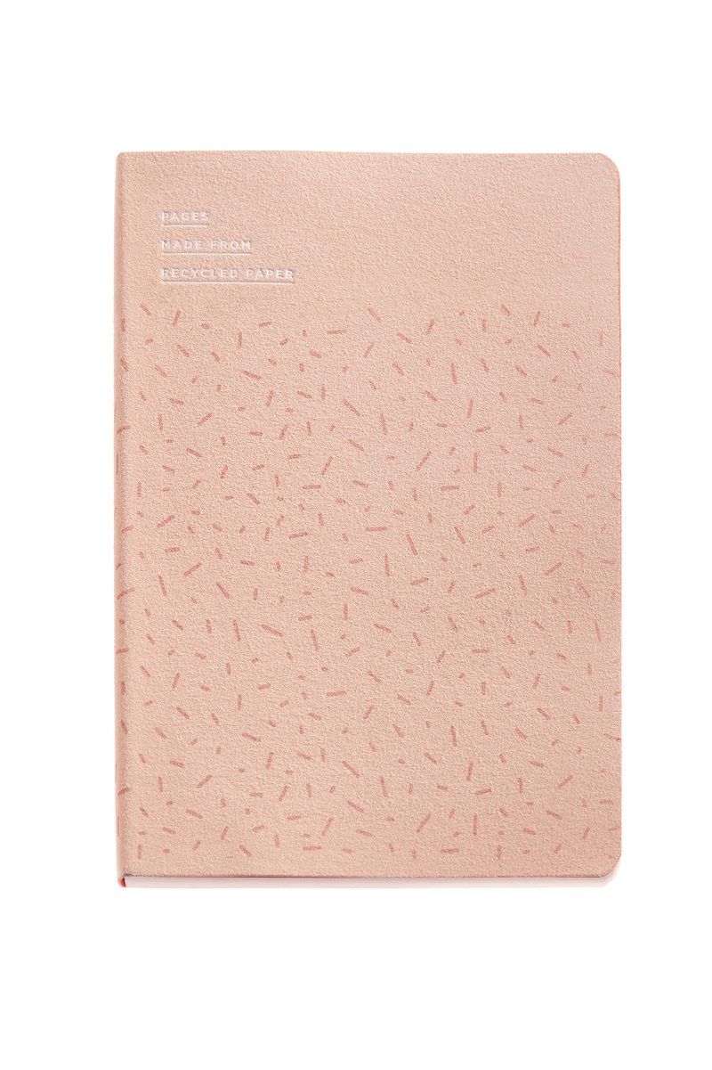 Notes A5 PINK RECYCLED NATURALLY MR 