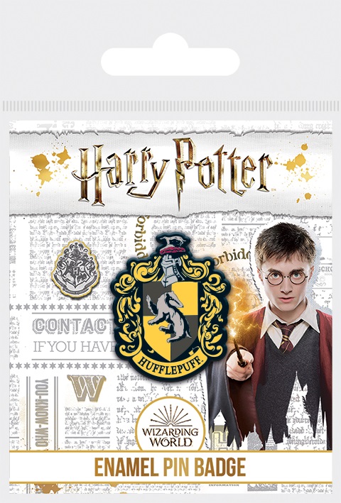 Bedž HARRY POTTER Hufflepuff 