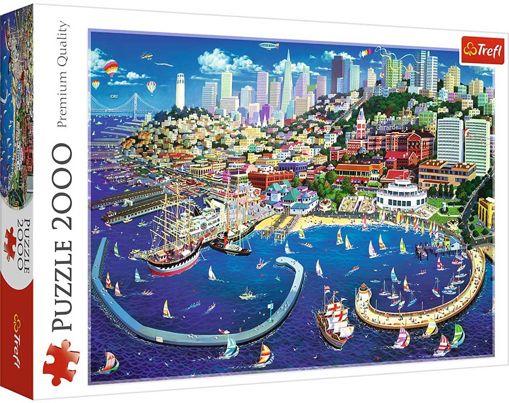 Puzzle 2000 ZALIV SAN FRANCISKA 
