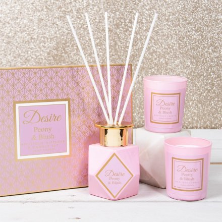 Poklon set Desire Fragrance - pink 