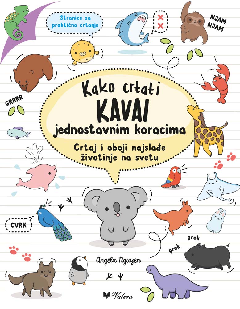 KAKO CRTATI KAVAI jednostavnim koracima 