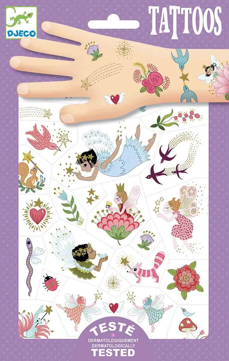 DJECO Tetovaže FAIRY FRIENDS 