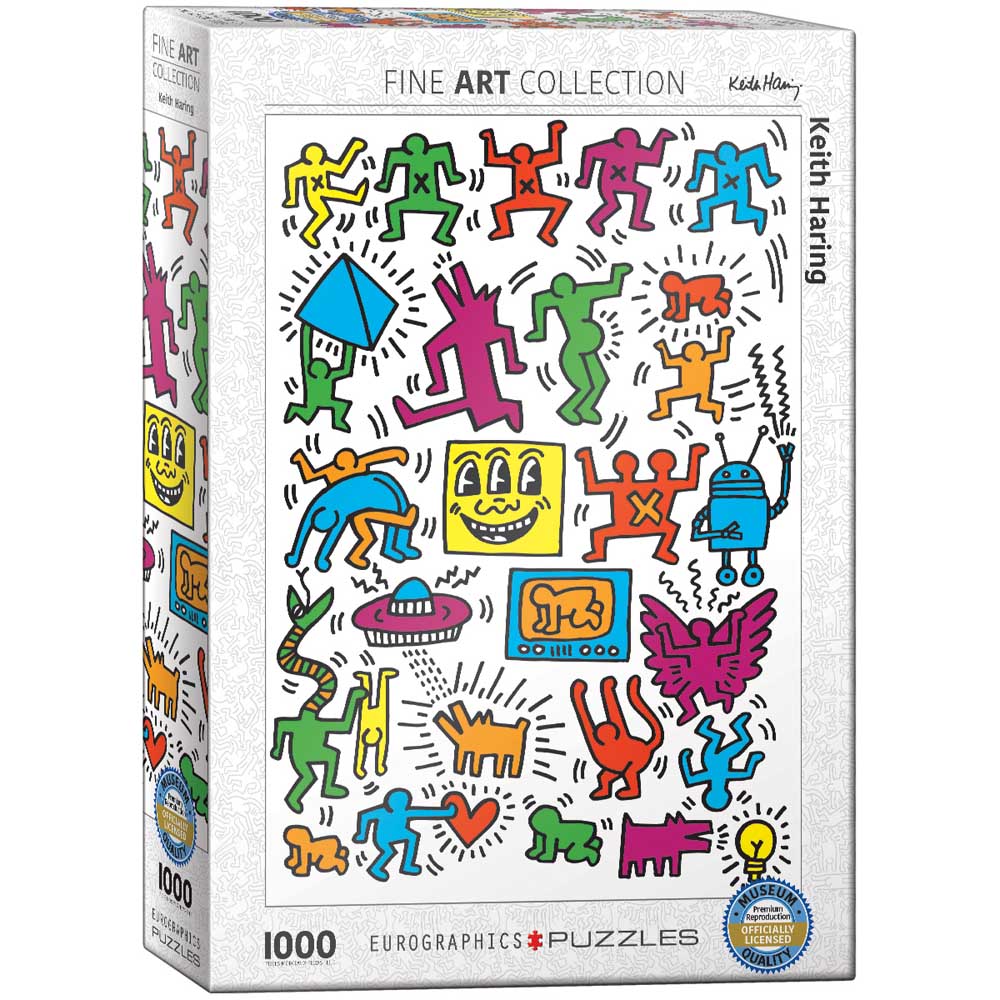 Puzzle COLLAGE BY KEITH HARING 1000 kom 