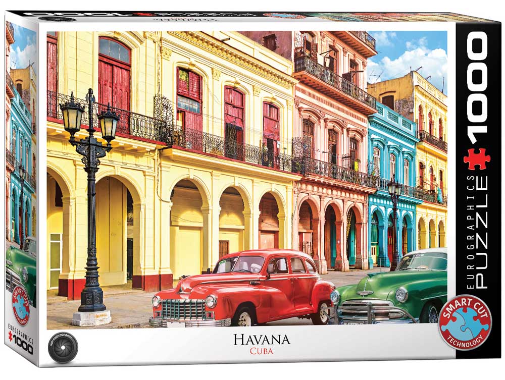 Puzzle LA HAVANA CUBA 1000 kom 