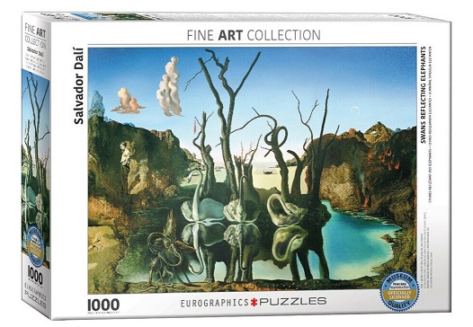Puzzle SWANS REFLECTING ELEPHANTS 1000kom 