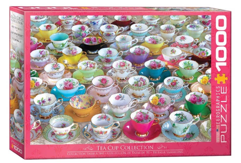 Puzzle TEACUP COLLECTION 1000kom 