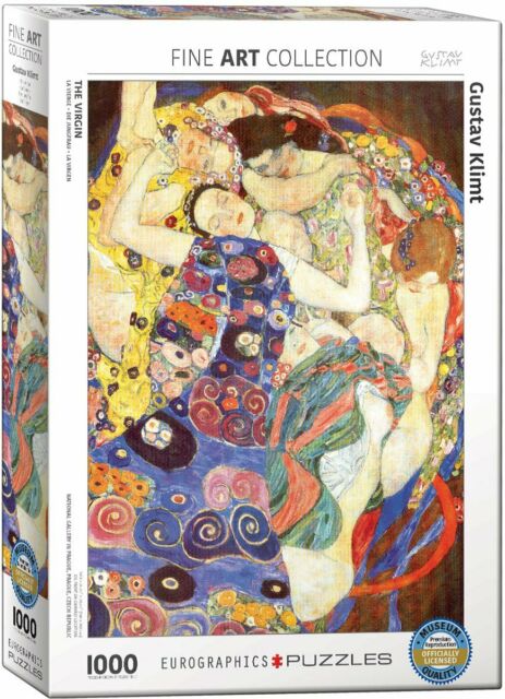 Puzzle THE VIRGIN BY GUSTAV KLIMT 1000kom 