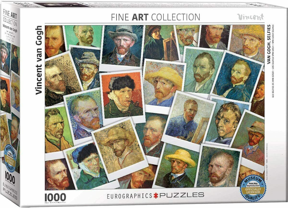 Puzzle VAN GOGH SELFIES 1000kom 