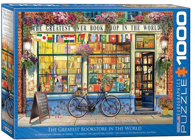 Puzzle WORLD'S GREATEST BOOKSTORE 1000kom 