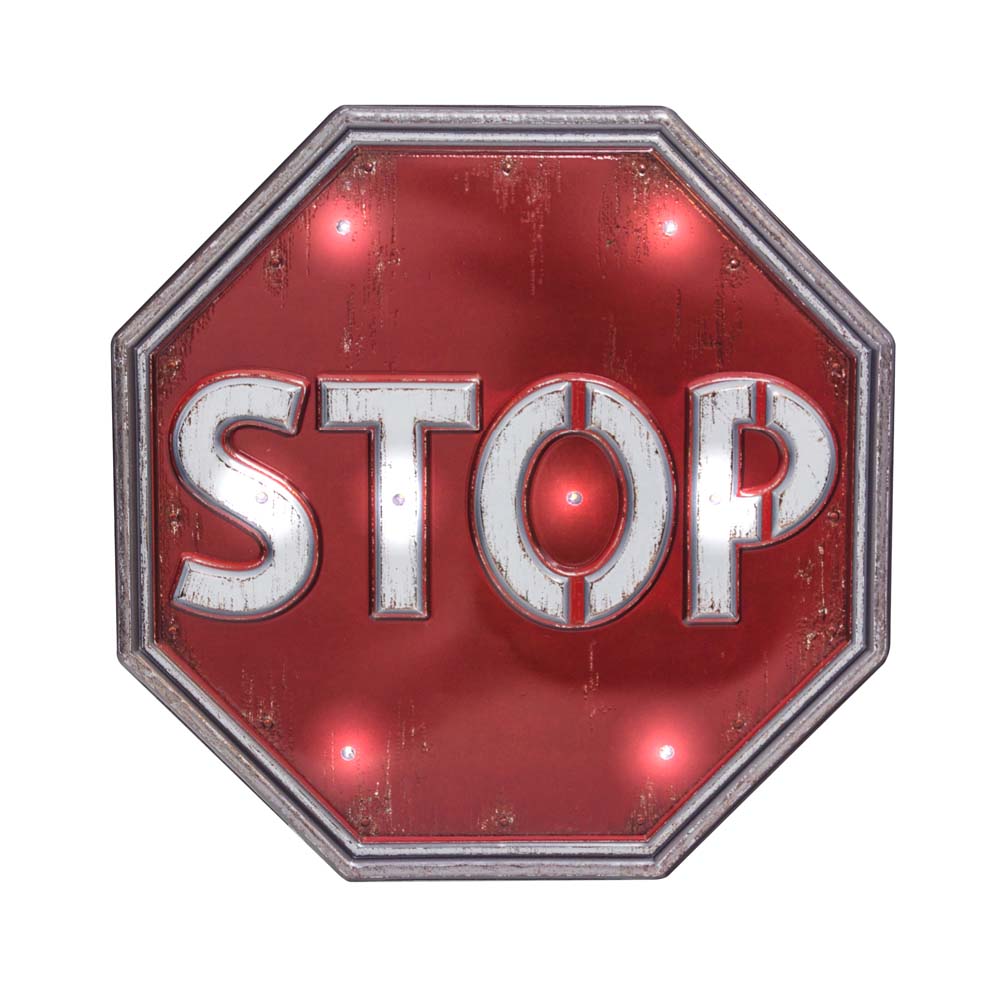 Zidna dekoracija ZNAK STOP 