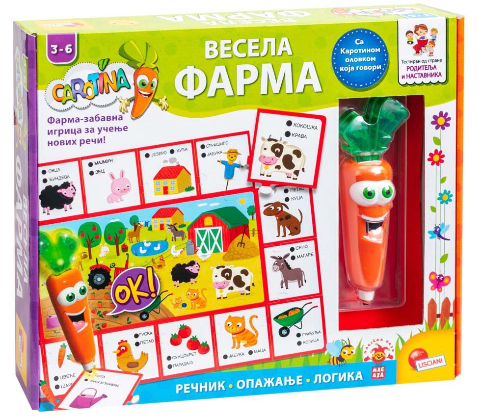 EDUKATIVNA IGRA VESELA FARMA 