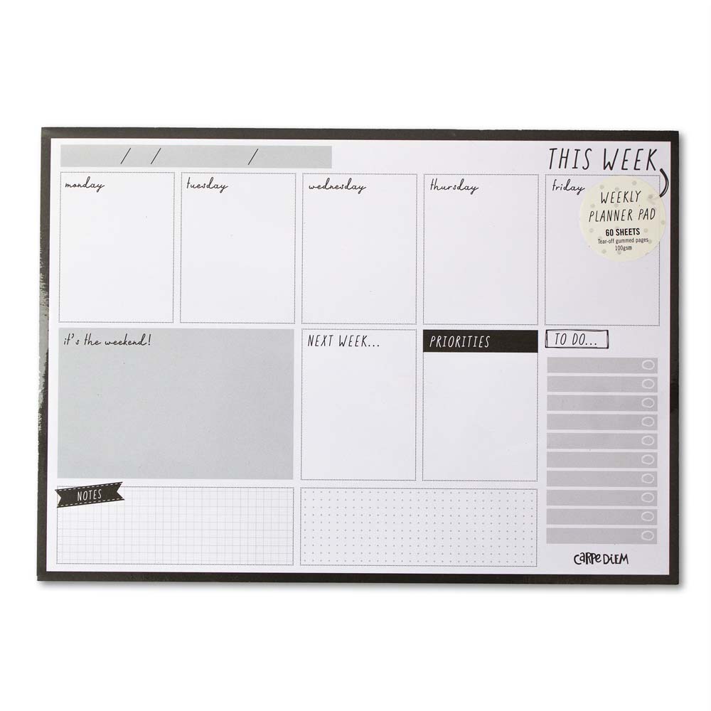 Nedeljni planer CRNI Knjižare Vulkan