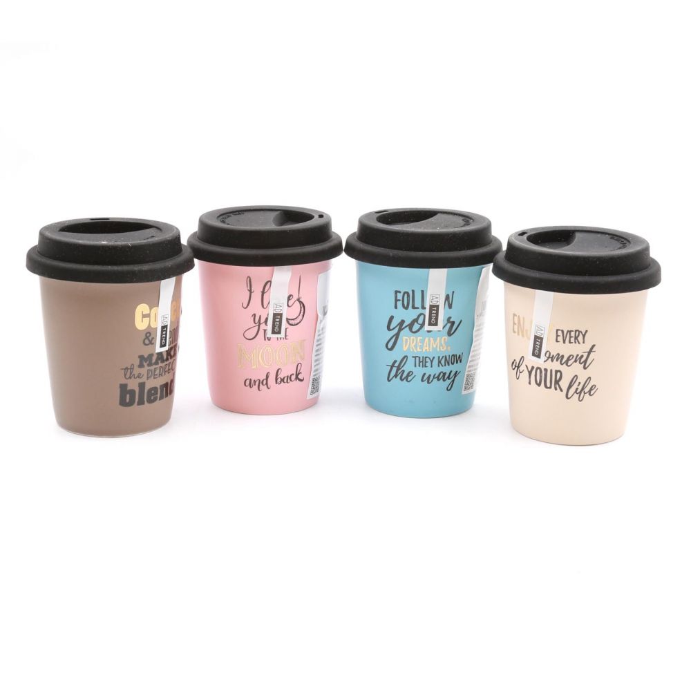 Keramička putna šolja 10 x 11 cm 