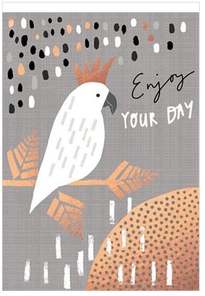 Čestitka ENJOY YOUR DAY -  | Knjižare Vulkan