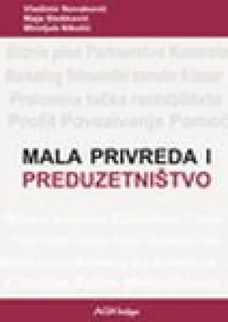 MALA PRIVREDA I PREDUZETNIŠTVO 