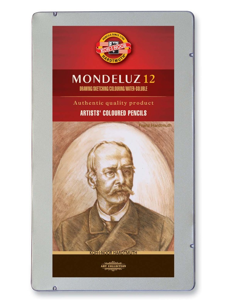 AKVAREL DRVENA BOJA 1/12 MONDELUZ BROWN LINE 3722 