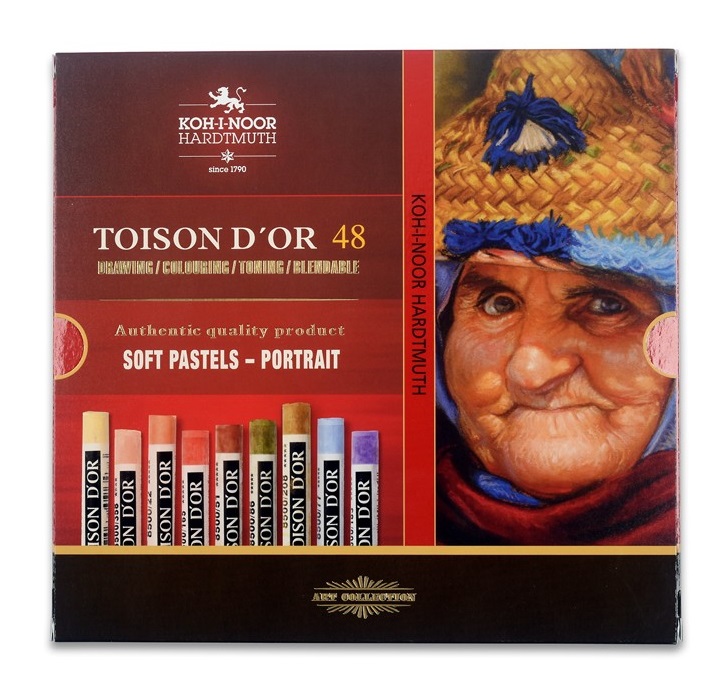 Suvi PASTEL okrugli portrait KOH - I - NOOR 1/48 