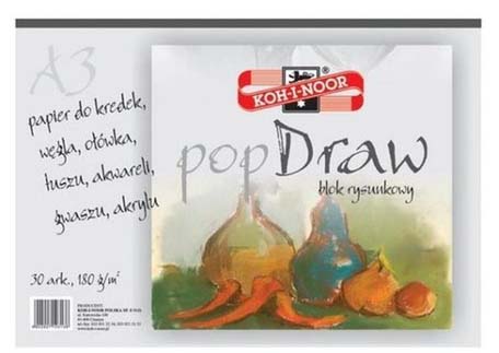 Blok za skiciranje POP SKETCH KOH - I - NOOR A3, 30 listova 