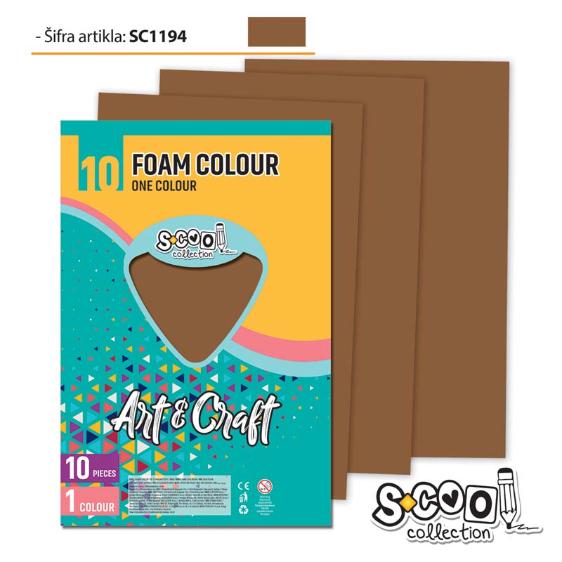 EVA PENA SVETLO BRAON 