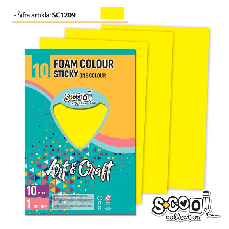 EVA PENA SAMOLEPIVA ŽUTA 