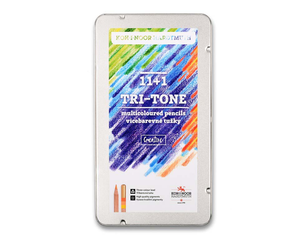 Drvene boje TRI-TONE KOH - I - NOOR 11+1 