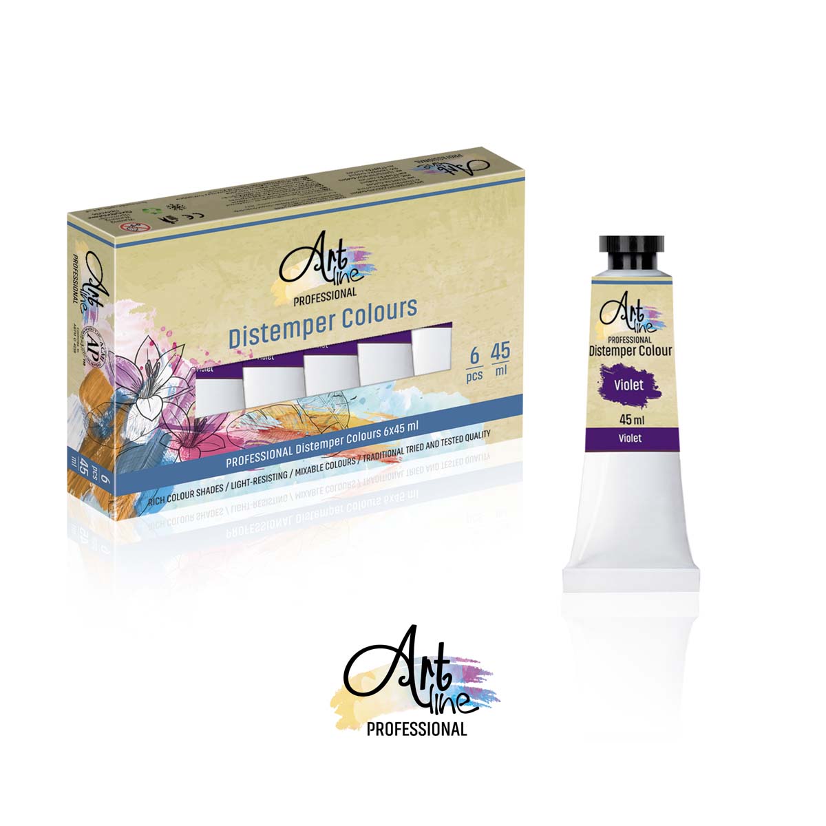 Tempera ARTLINE PROFFESIONAL LJUBIČASTA 