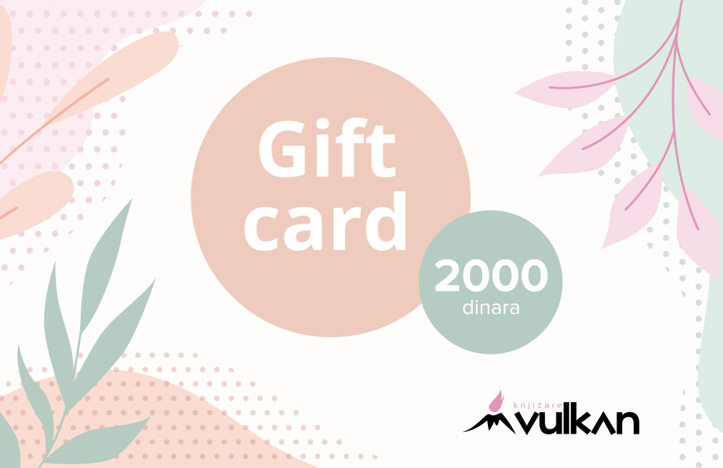 GIFT KARTICA / VAUČER Bela  2000 